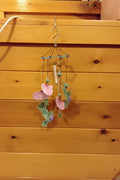 Colorful Hummingbird Wind Chimes