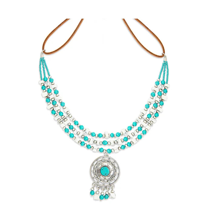 Myra Song of the Southwest Layered Medallion Necklace