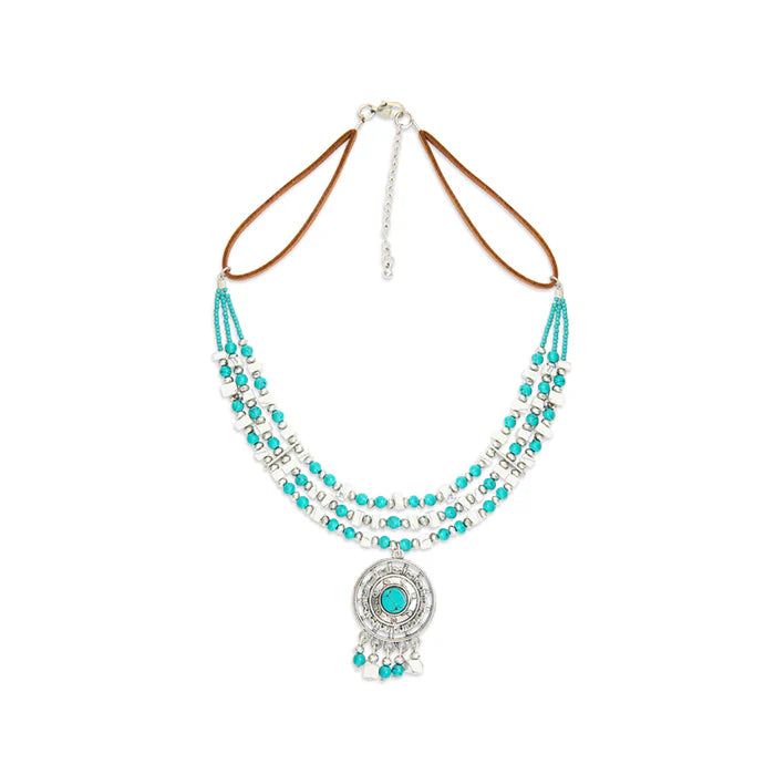 Myra Song of the Southwest Layered Medallion Necklace