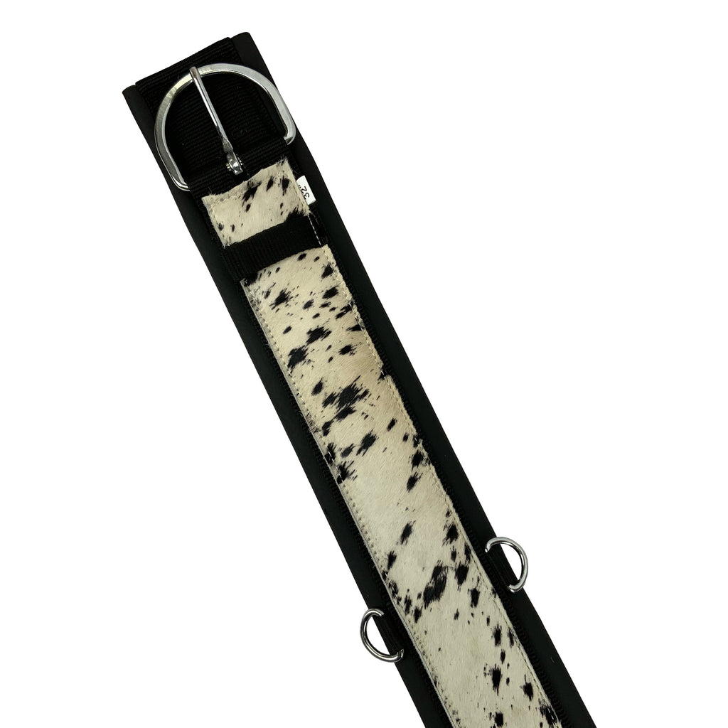 Neoprene Girth With Cowhide outside