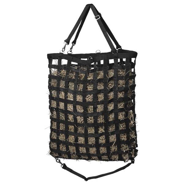Black nylon Hay feeder