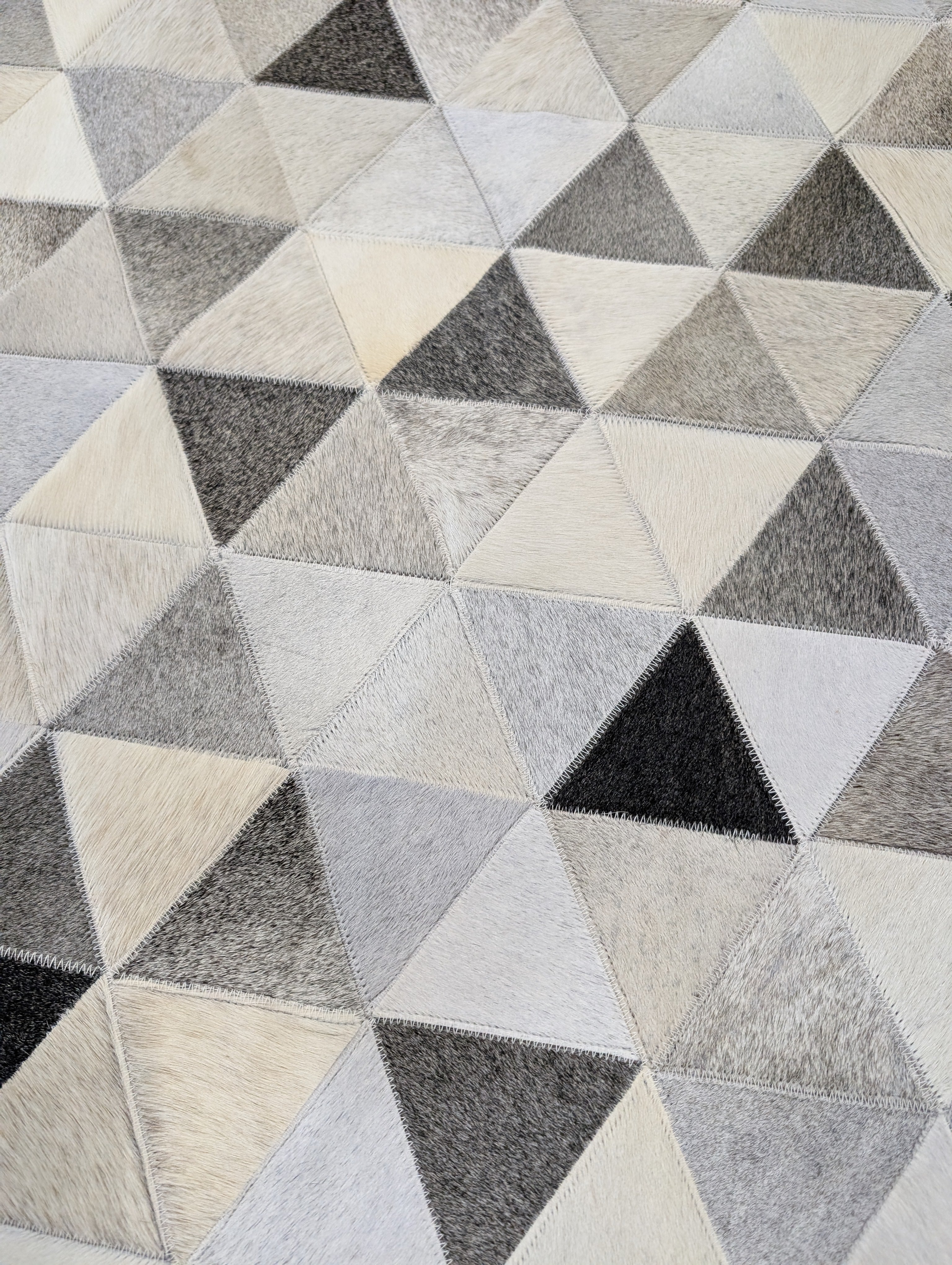 4x6 Cowhide Patchwork Area Rug