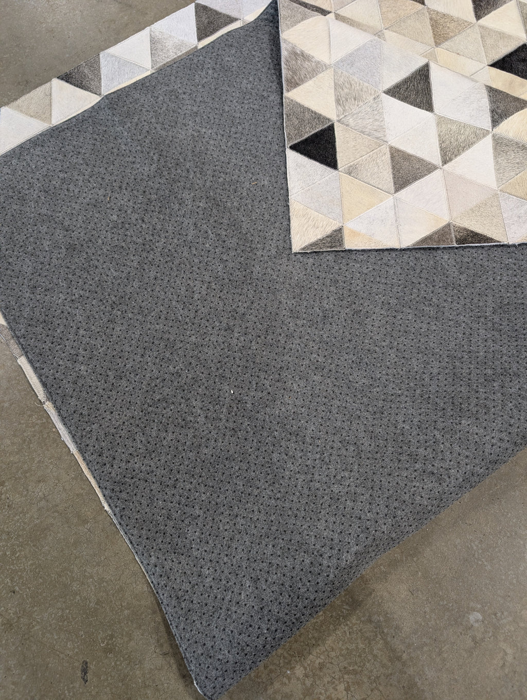 4x6 Cowhide Patchwork Area Rug