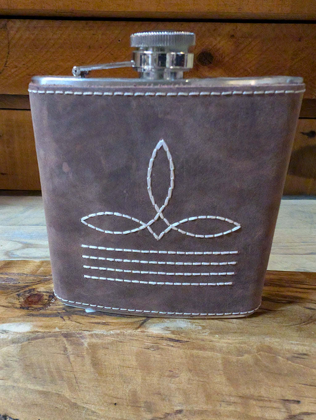 Classic Leather Flask