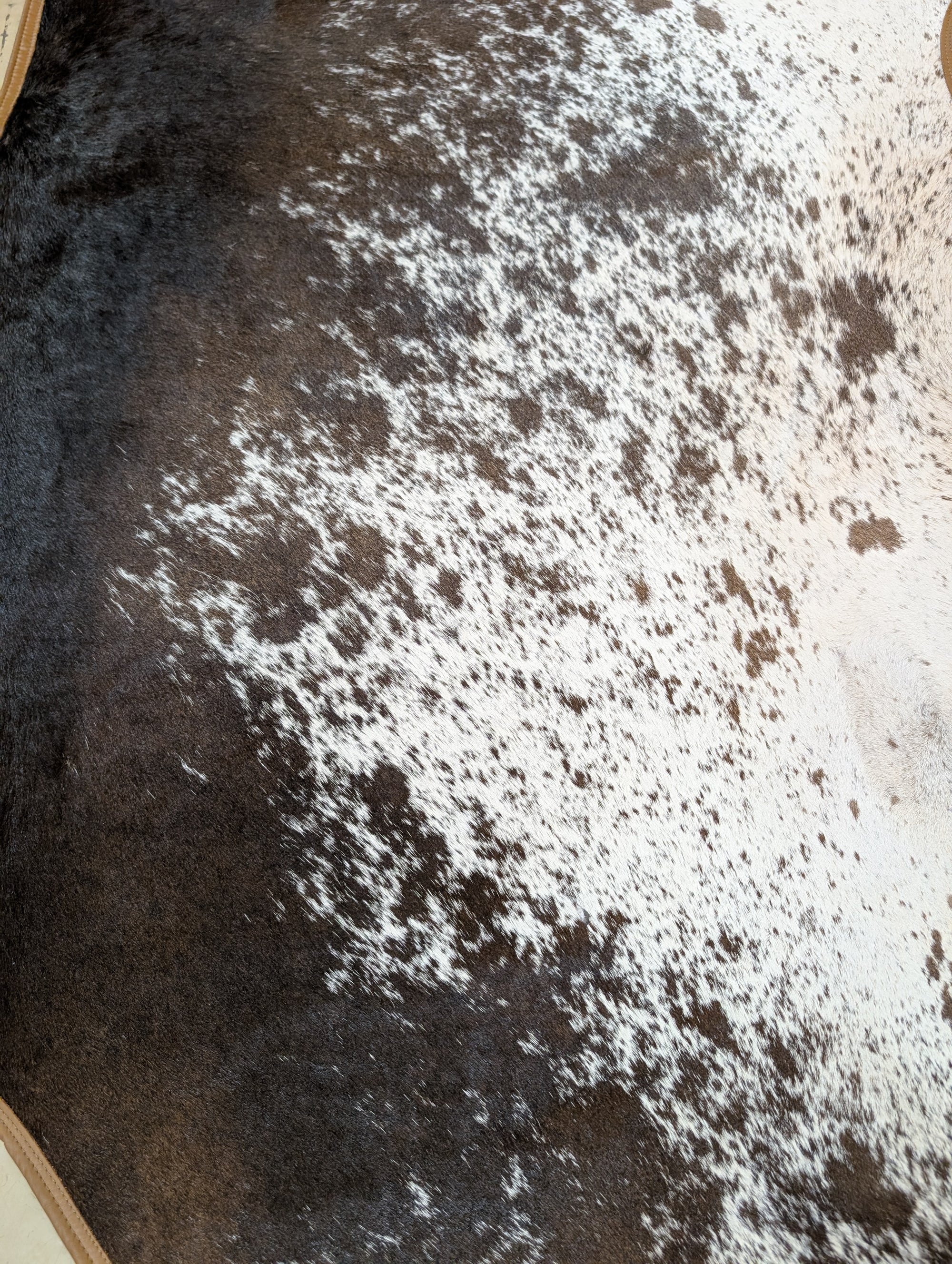 Large Genuine Cowhide Floor Runner