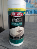 Weiman Granite Wipes – 30 Pre-Moistened Wipes