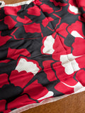 "100% silk Anne Klein designer scarf with elegant print"