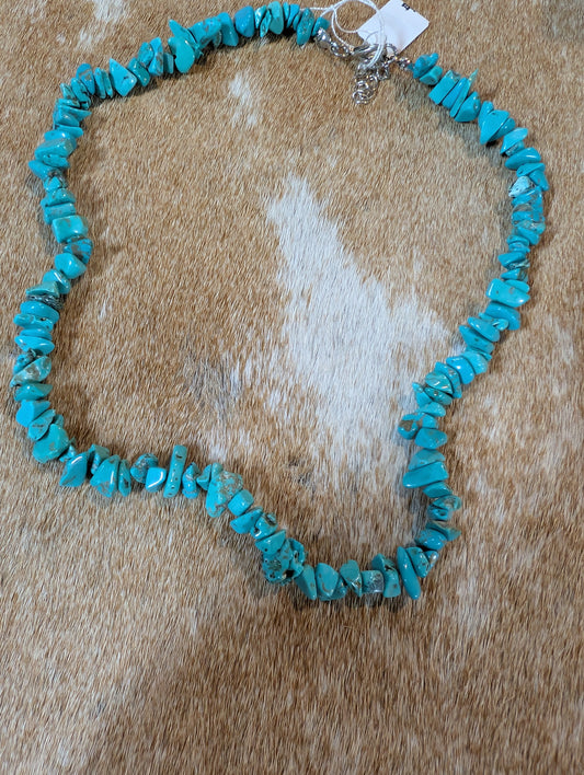 Saddle Up Turquoise Jewelry – Western Necklace & Hoops
