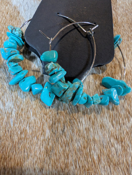 Saddle Up Turquoise Jewelry – Western Earrings