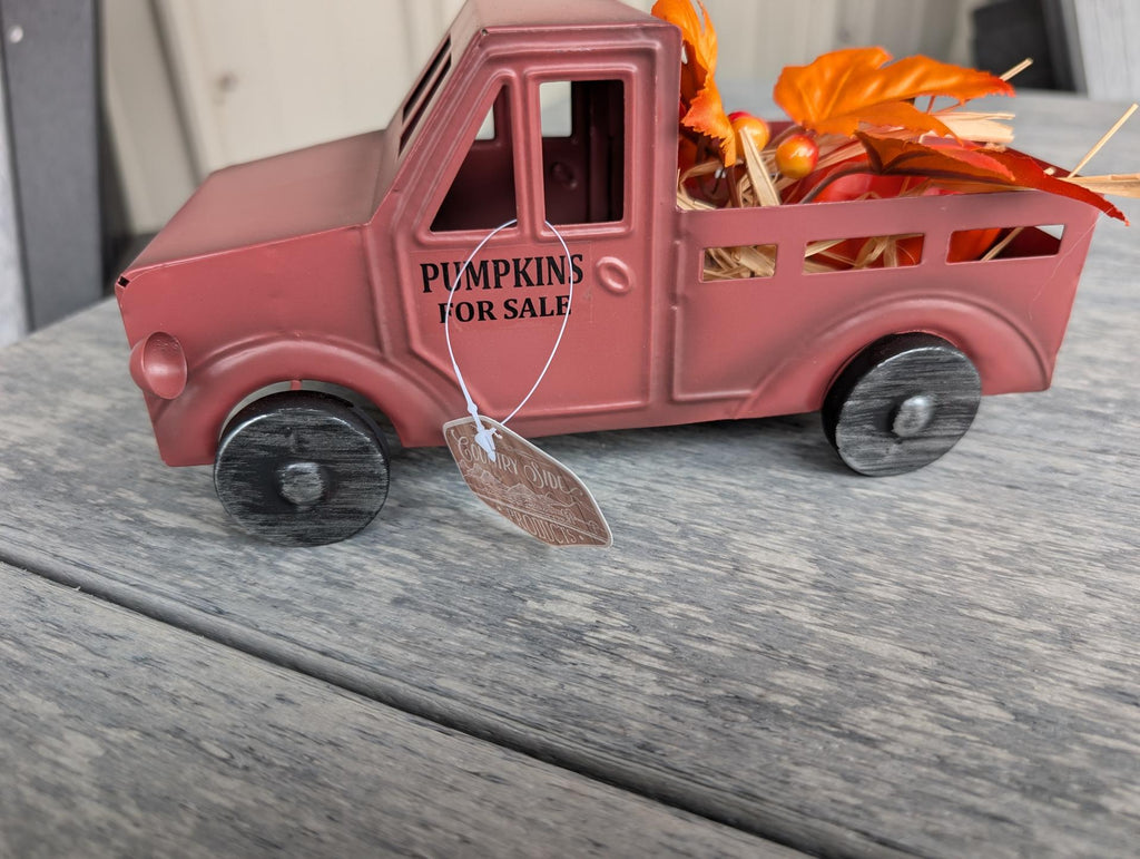 Tin Truck - Pumpkins For Sale
