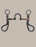 Western steel correction bit with high port and copper-wrapped joints, final clearance
