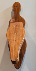 Handmade Wood Antler Mount Plaque | Rustic Hunting Trophy Display (Antlers Not Included, 2 Colors)