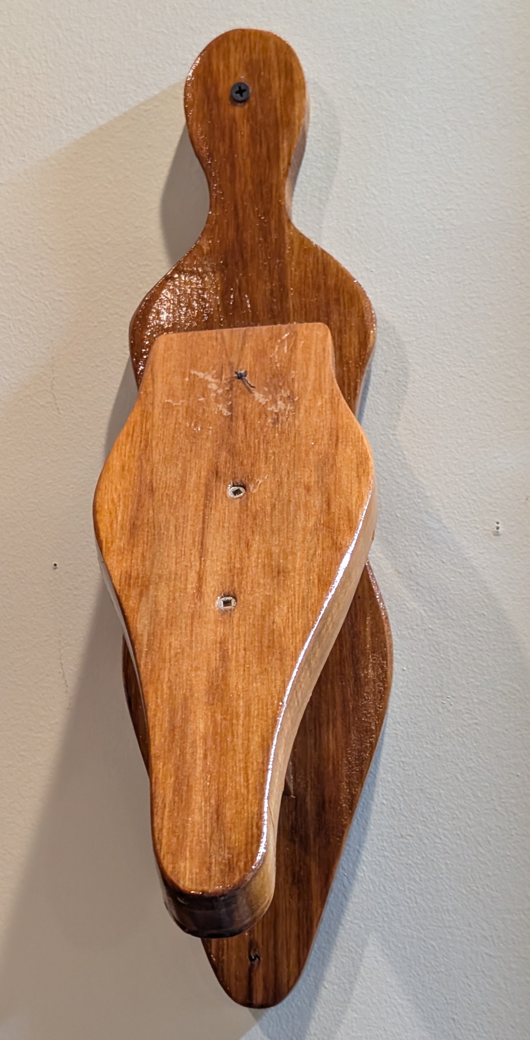 Handmade Wood Antler Mount Plaque | Rustic Hunting Trophy Display (Antlers Not Included, 2 Colors)