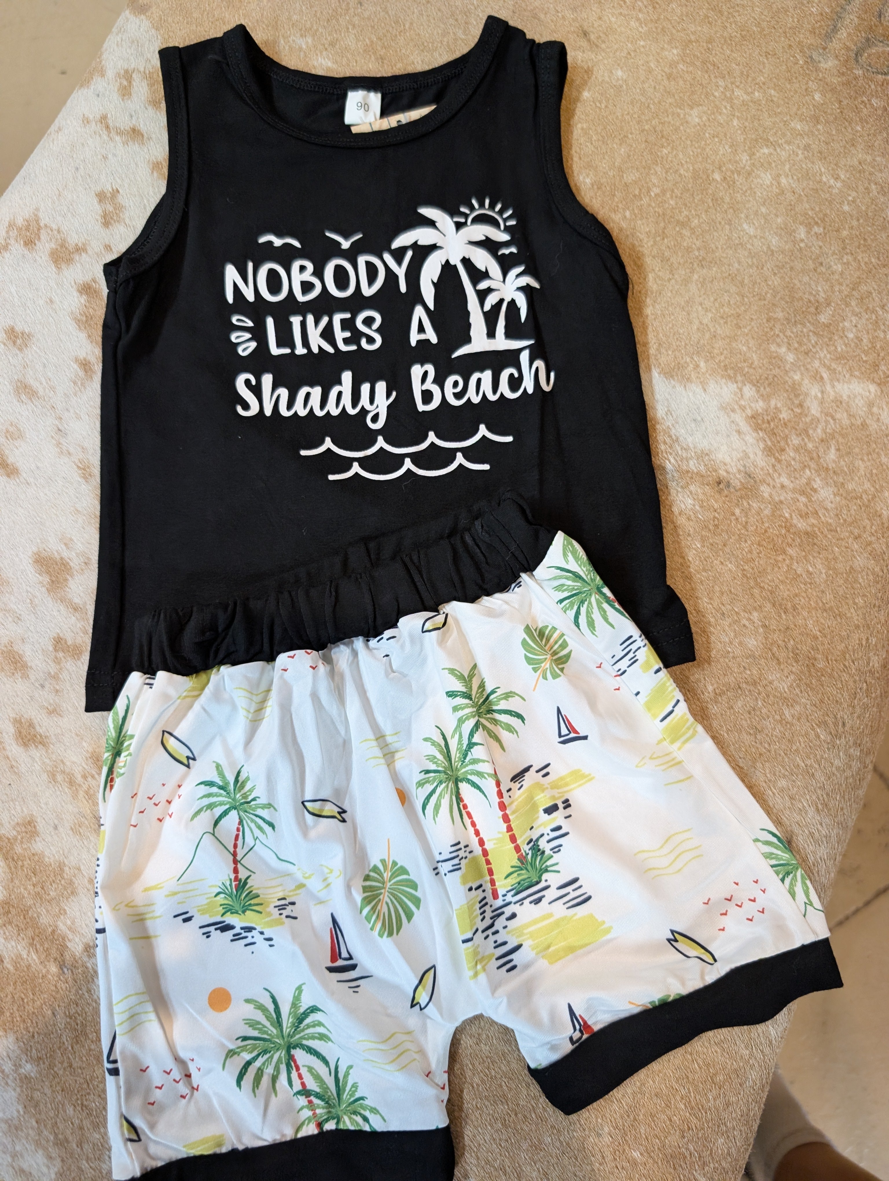 Boys 2-Piece Tank & Shorts Set – Super Cute Summer Outfit, Limited Stock