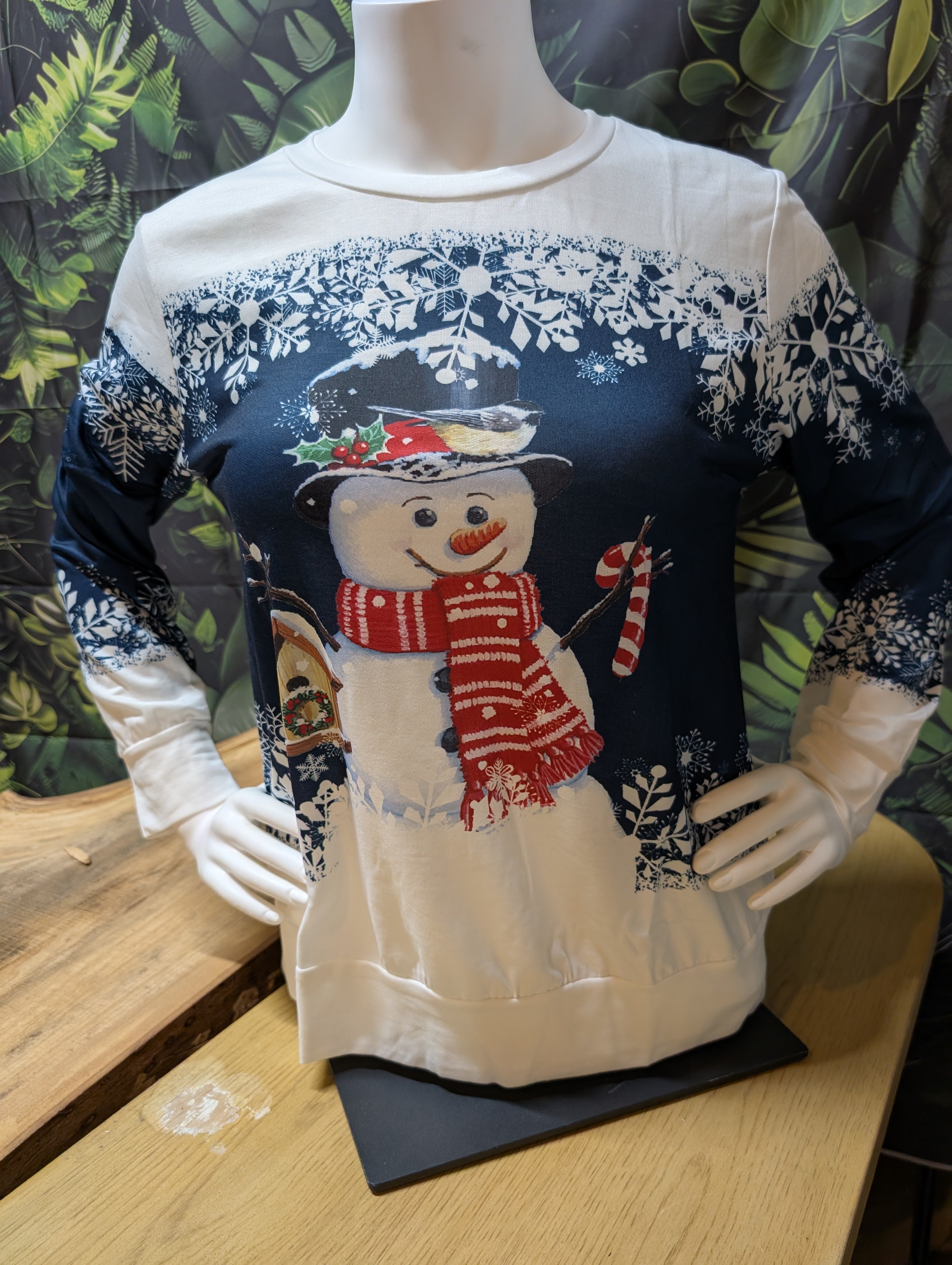 Women’s Christmas Snowman Sweatshirt