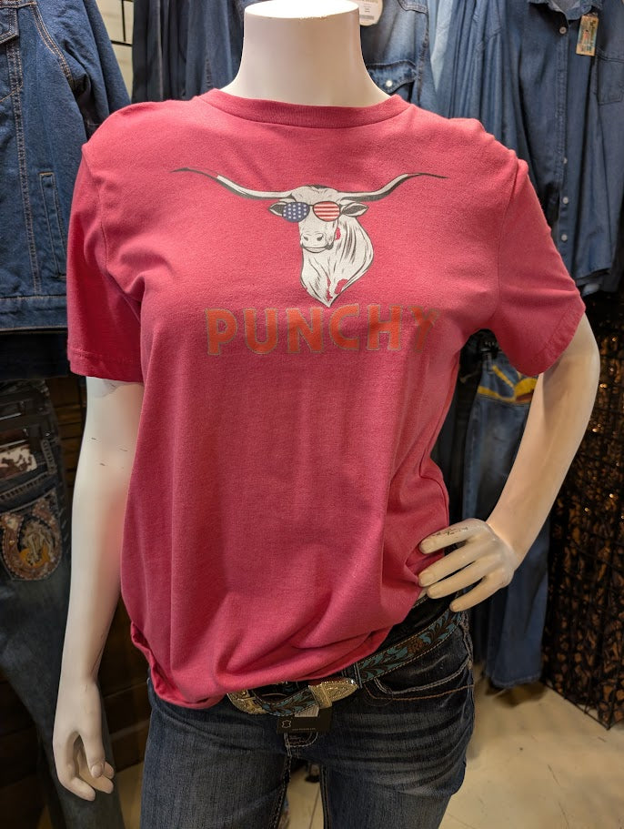 Ranch Mart “Punchy” Longhorn Graphic T-Shirt