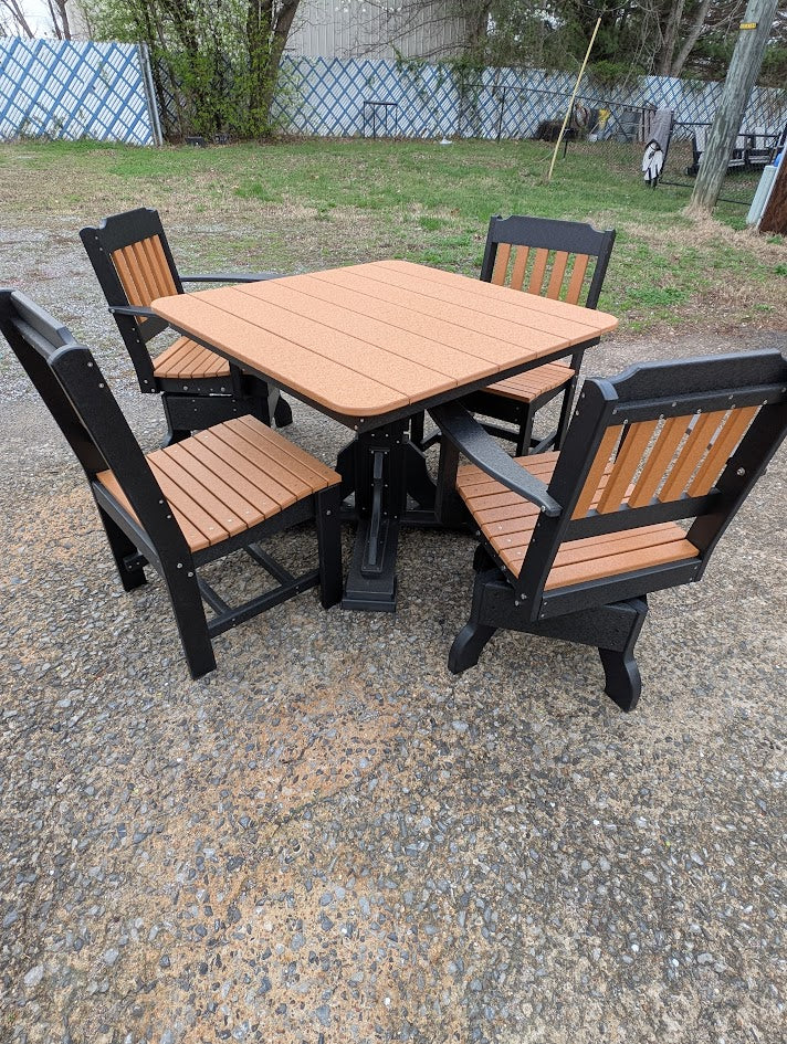 Poly Dining Table and Chairs