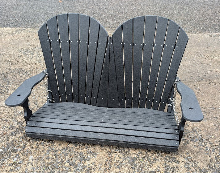 4ft Barrel Back Poly Swing  (Pick-Up Only)