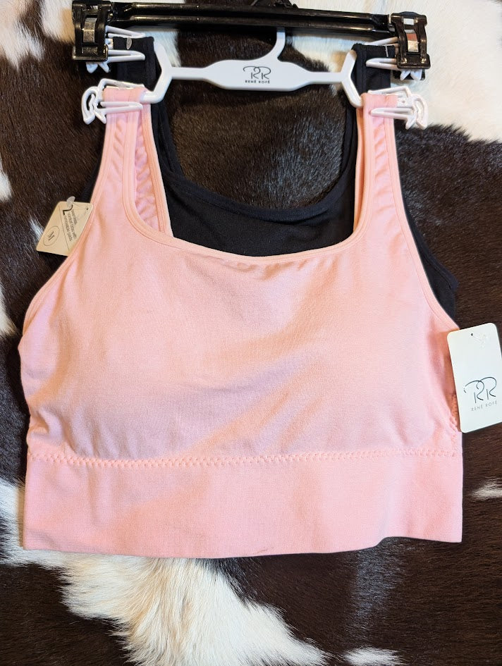 Rene Rofe Seamless Smooth Comfort Bra Duo – Removable Pads