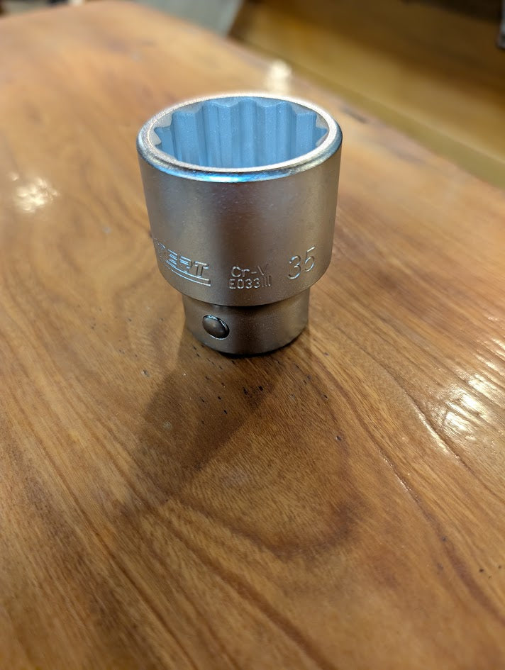 Expert 3/4" 12pt 35mm Socket