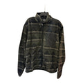 Original Deluxe Supply Aztec Grn/Blk Zip up Jacket from the front view