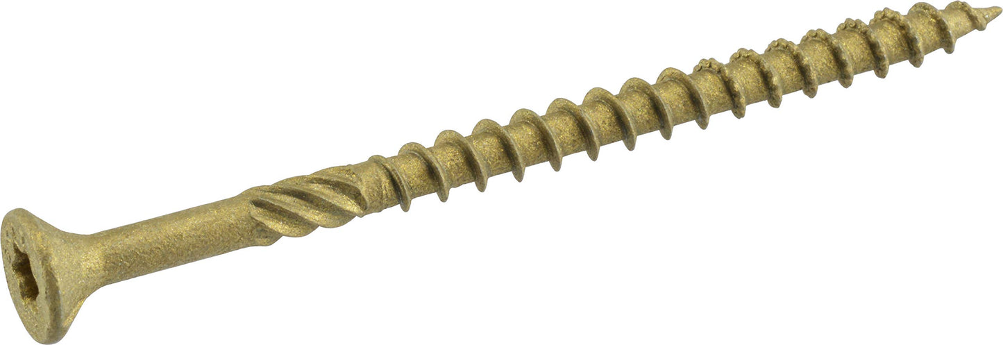 Power Pro 48309 Wood Screws, 70 Pieces, Bronze, 70 Piece