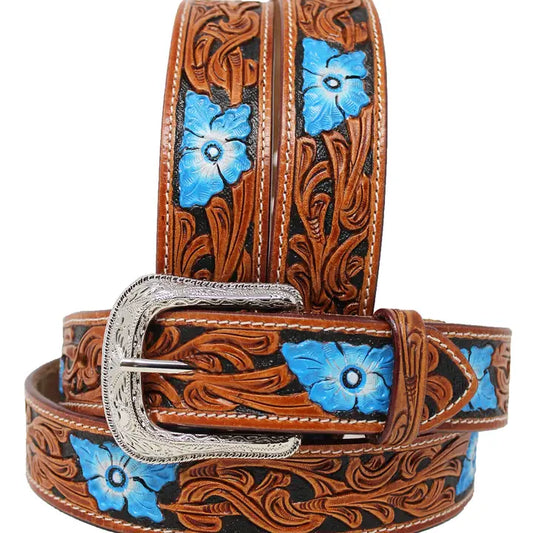 Prorider Handmade Floral Tooled Heavy Duty