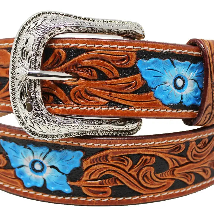 Prorider Handmade Floral Tooled Heavy Duty