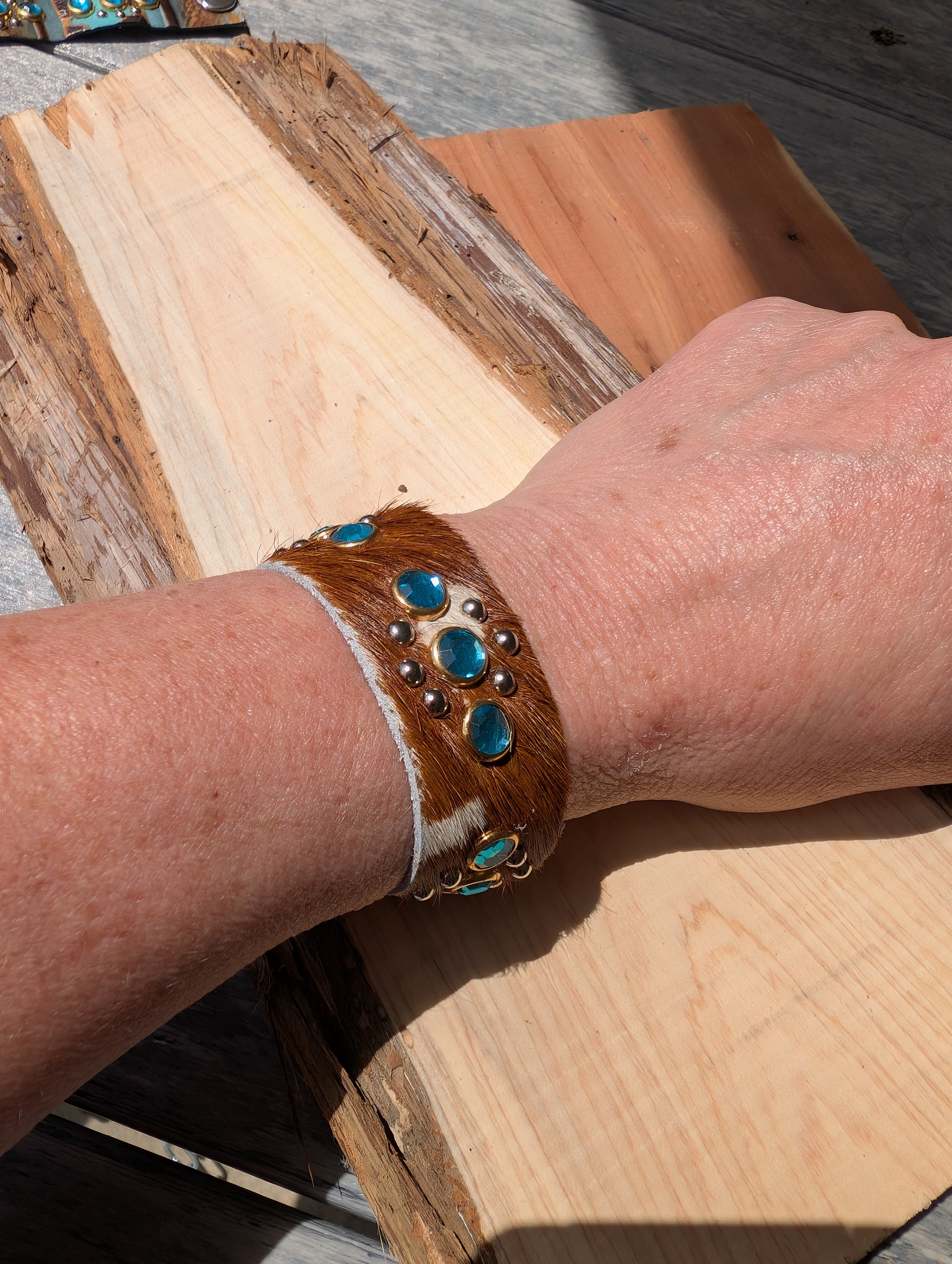 western style leather bracelet