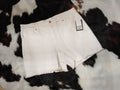 White denim shorts front wiew
