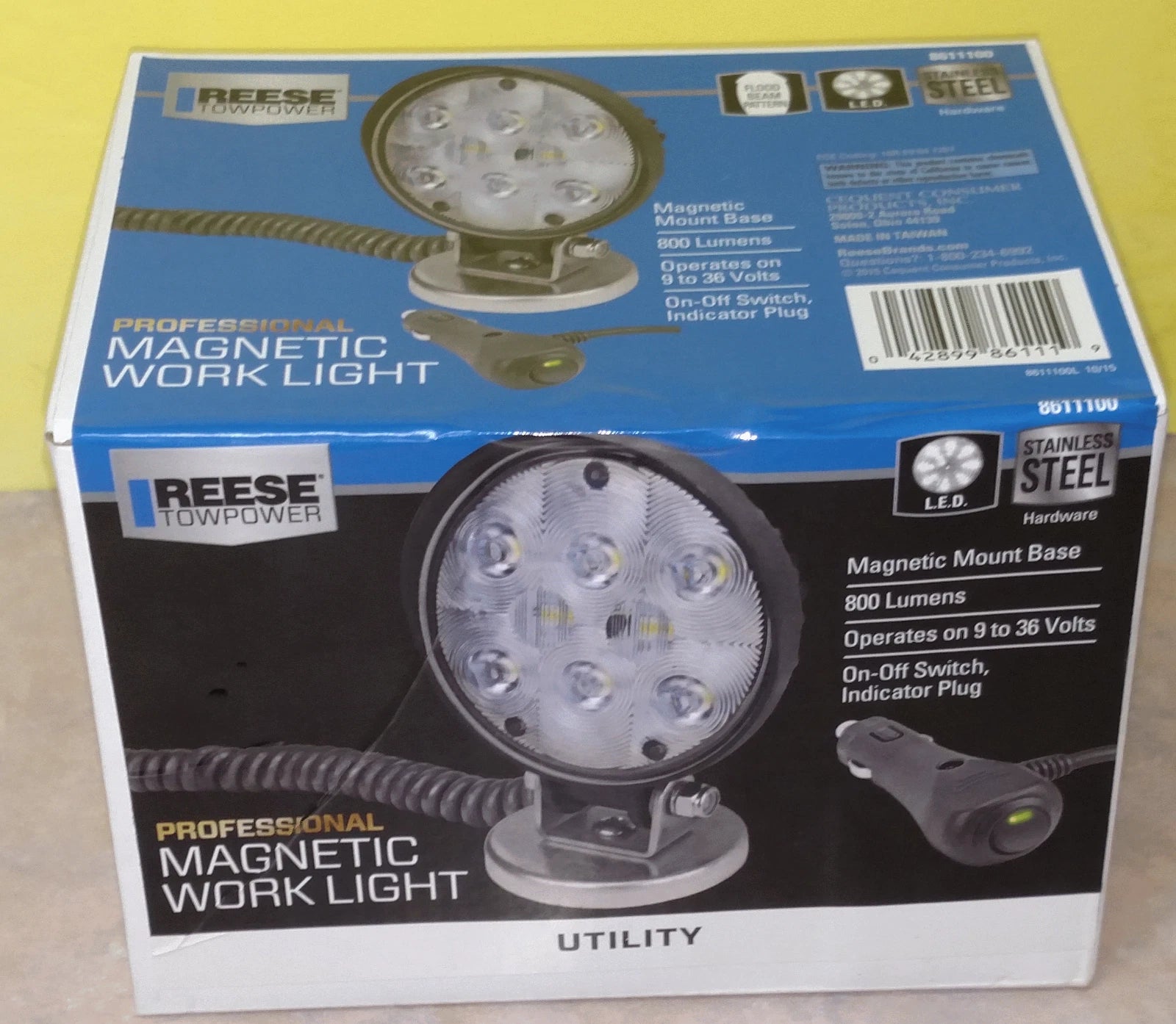 LED Magnetic Mount Base Professional Work Light