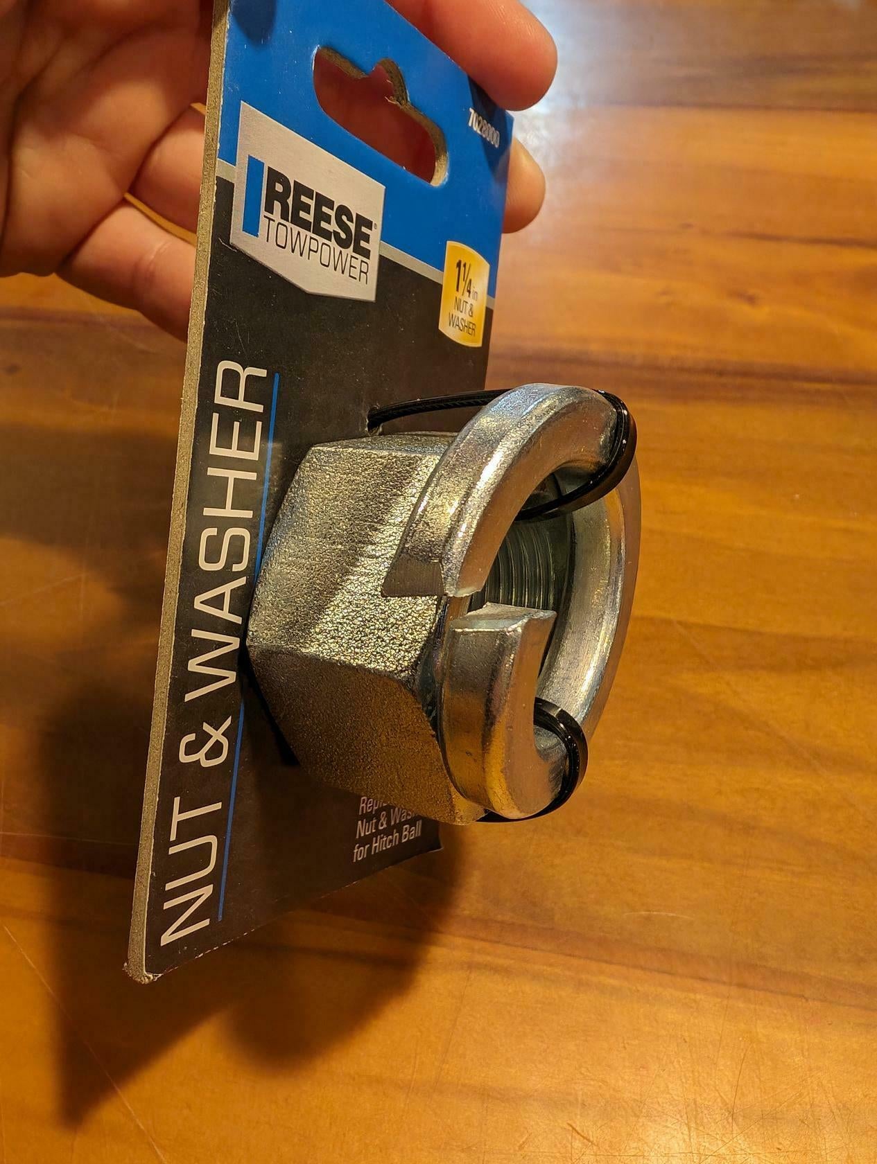 Reese Towpower 1 1/4in Nut and Washer