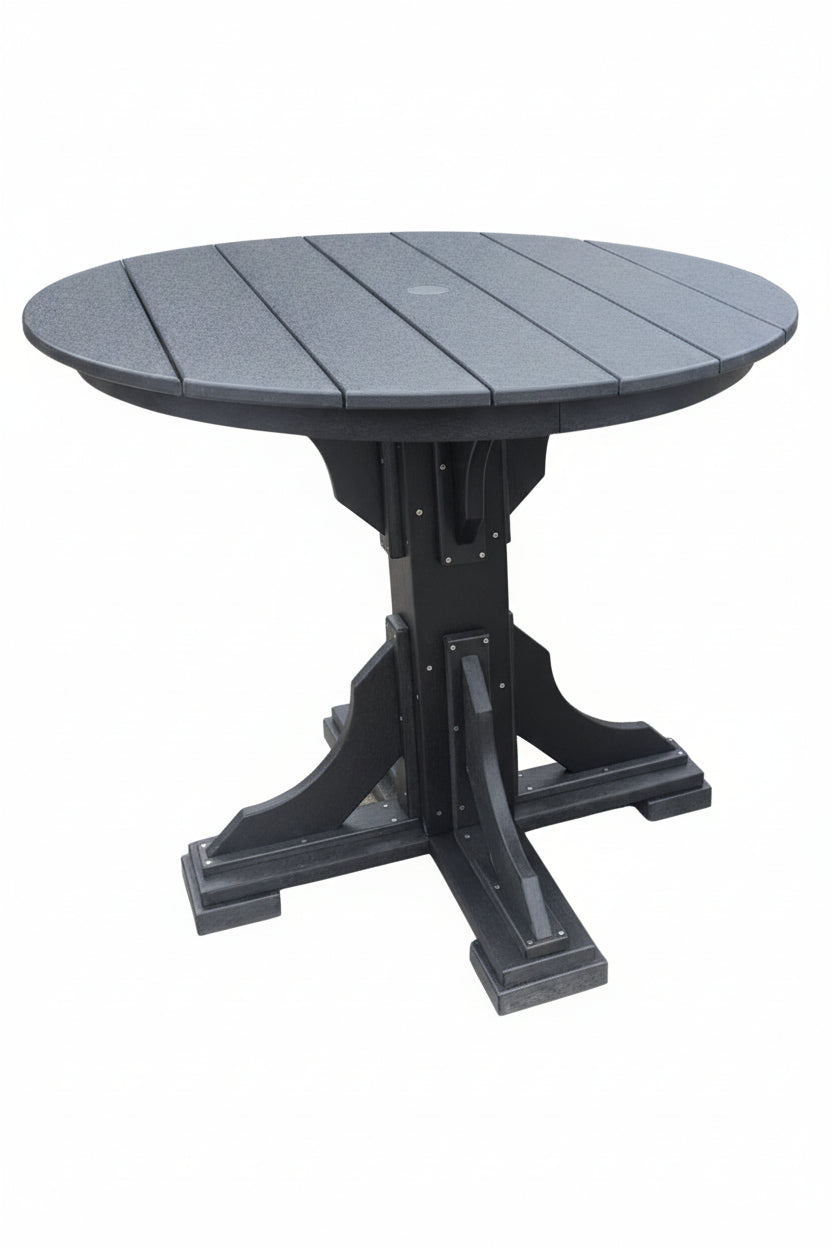 Black Round counter height table