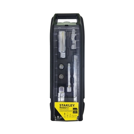 STANLEY Socket Extension Socket 3/8 in Socket Size  1/4 in Drive Size  8 Piece