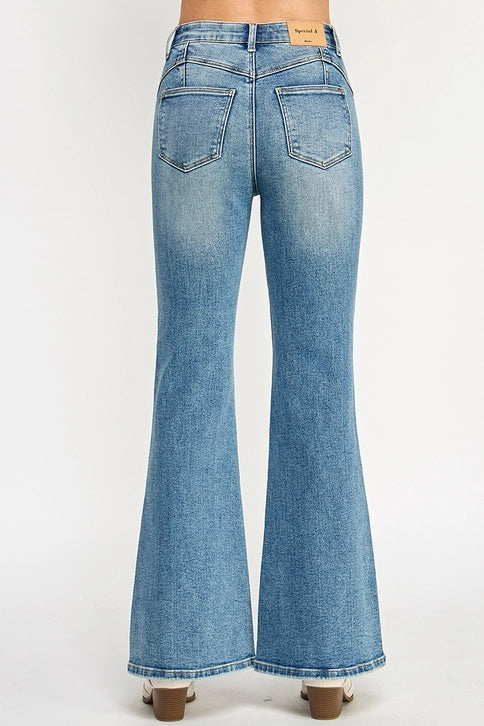 High Rise Denim Back