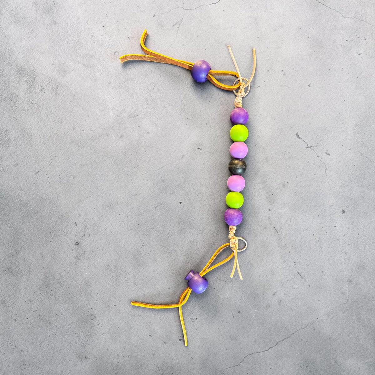 Handcrafted silicone curb chain custom colors