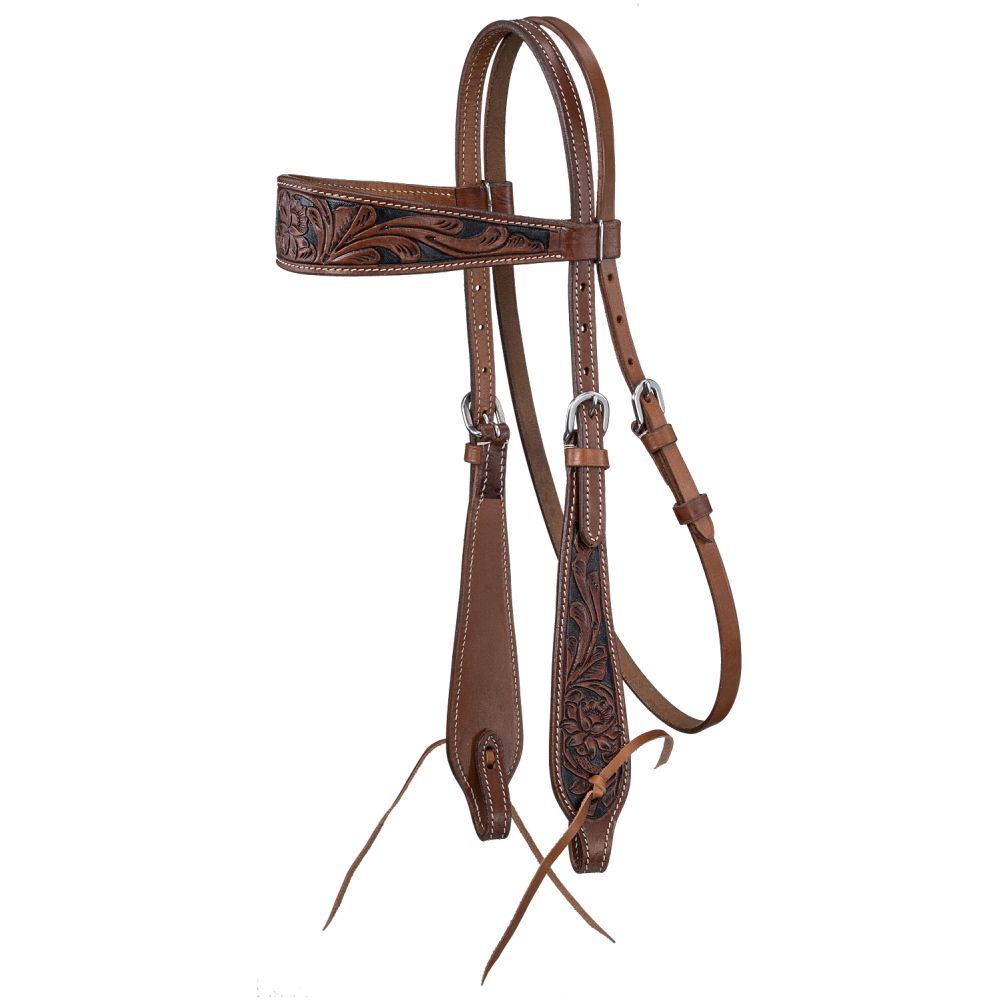 Silver Royal Dakota Browband Headstall