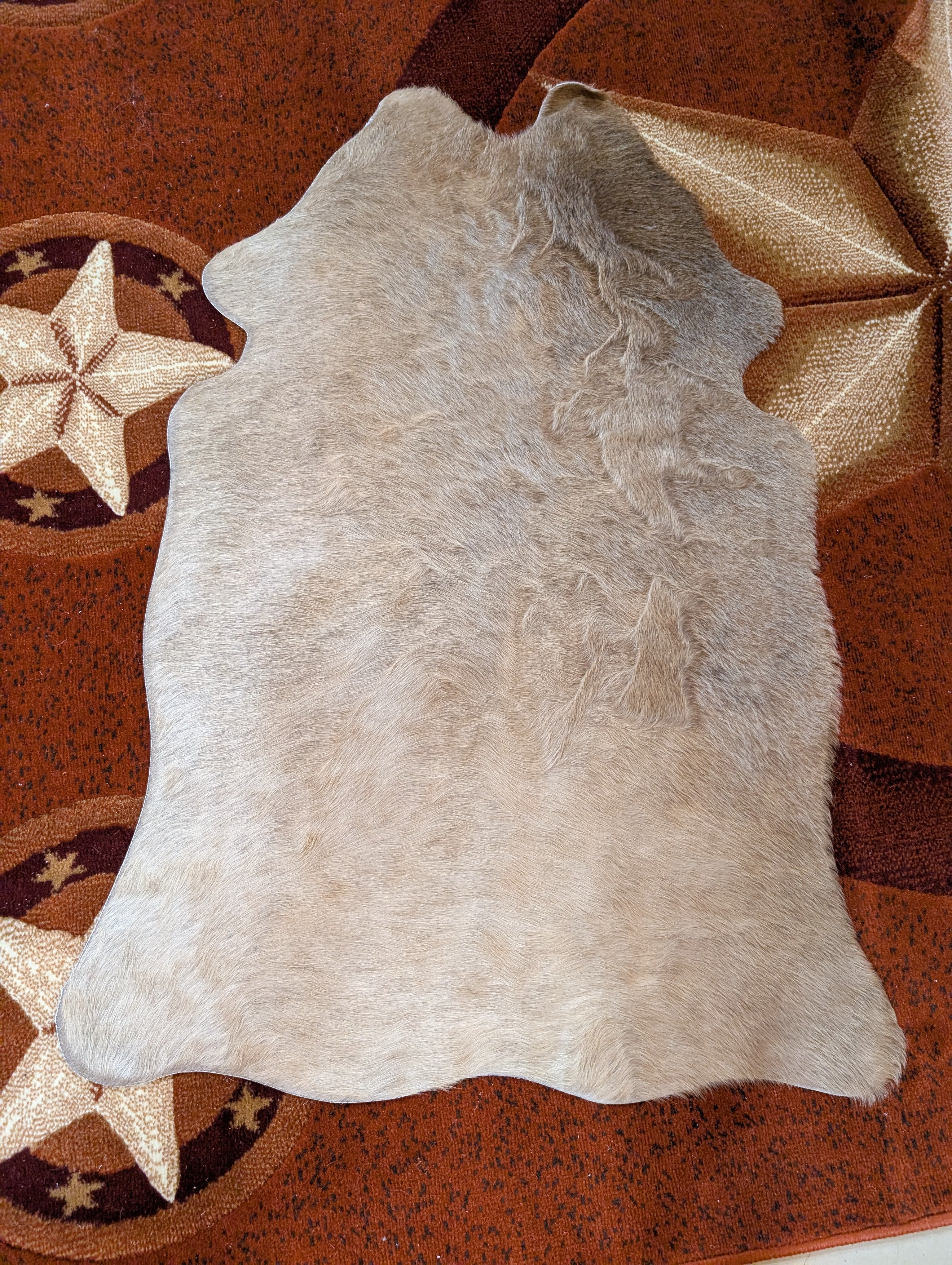 Small Genuine Cowhide light
