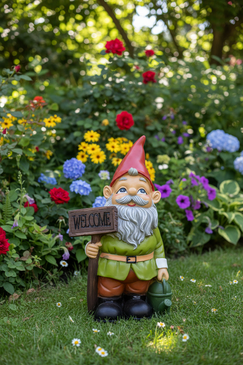 Solar Garden Gnomes Galore