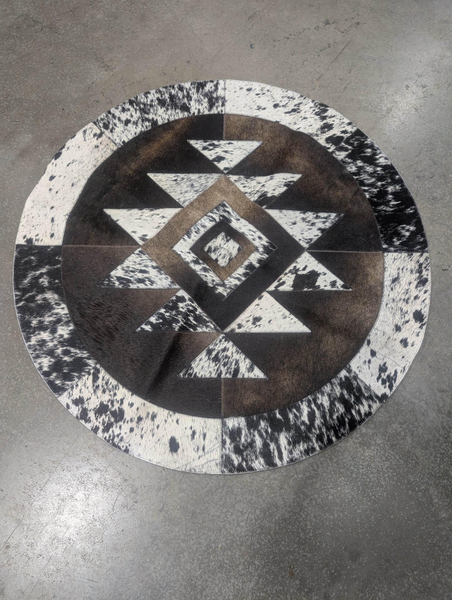 Western Aztec area rug