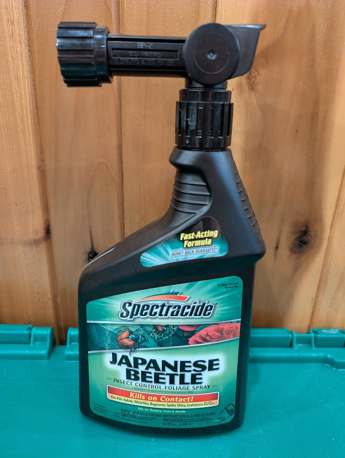 new bottle of Spectracide Japanese Beetle Insect Control Foliage Spray