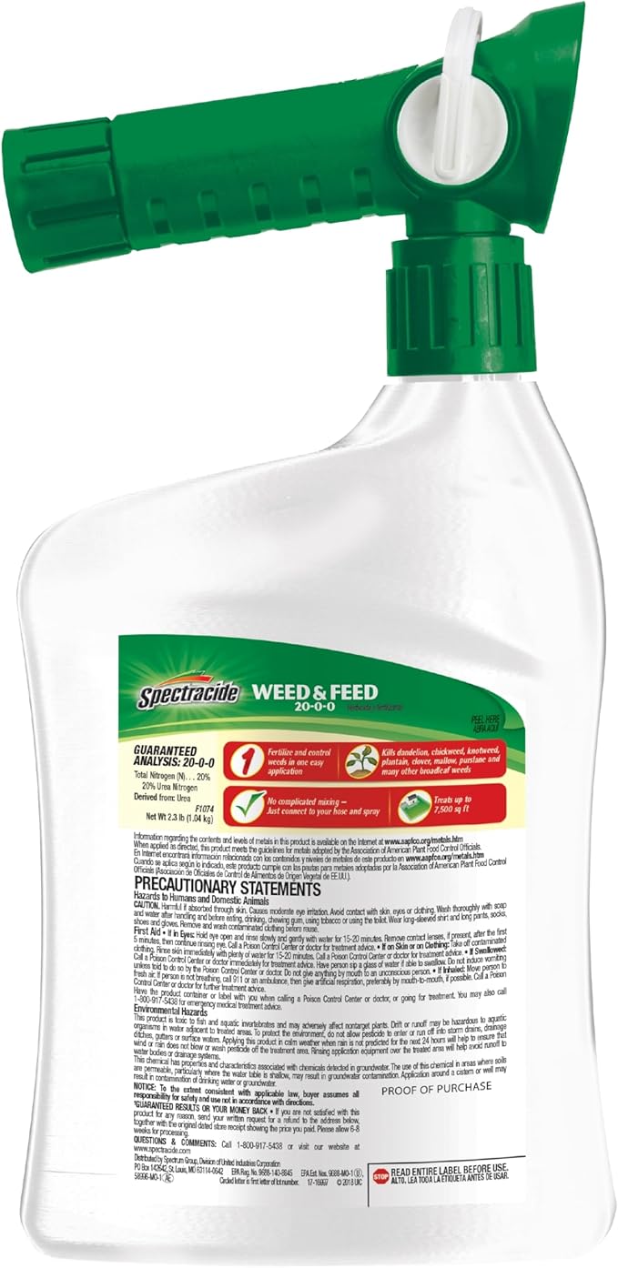 Spectracide Weed & Feed 20-0-0 (Ready-to-Spray) (32 fl oz),