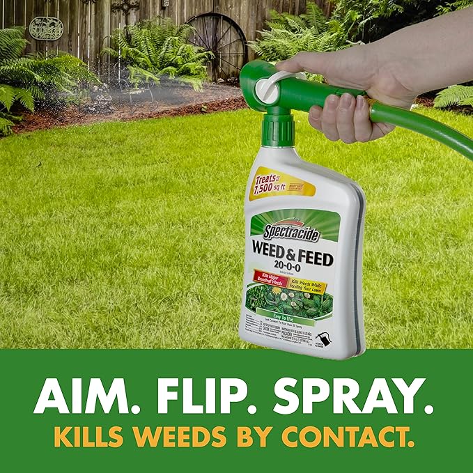 Spectracide Weed & Feed 20-0-0 (Ready-to-Spray) (32 fl oz),