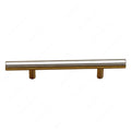 Metallic cabinet handle 