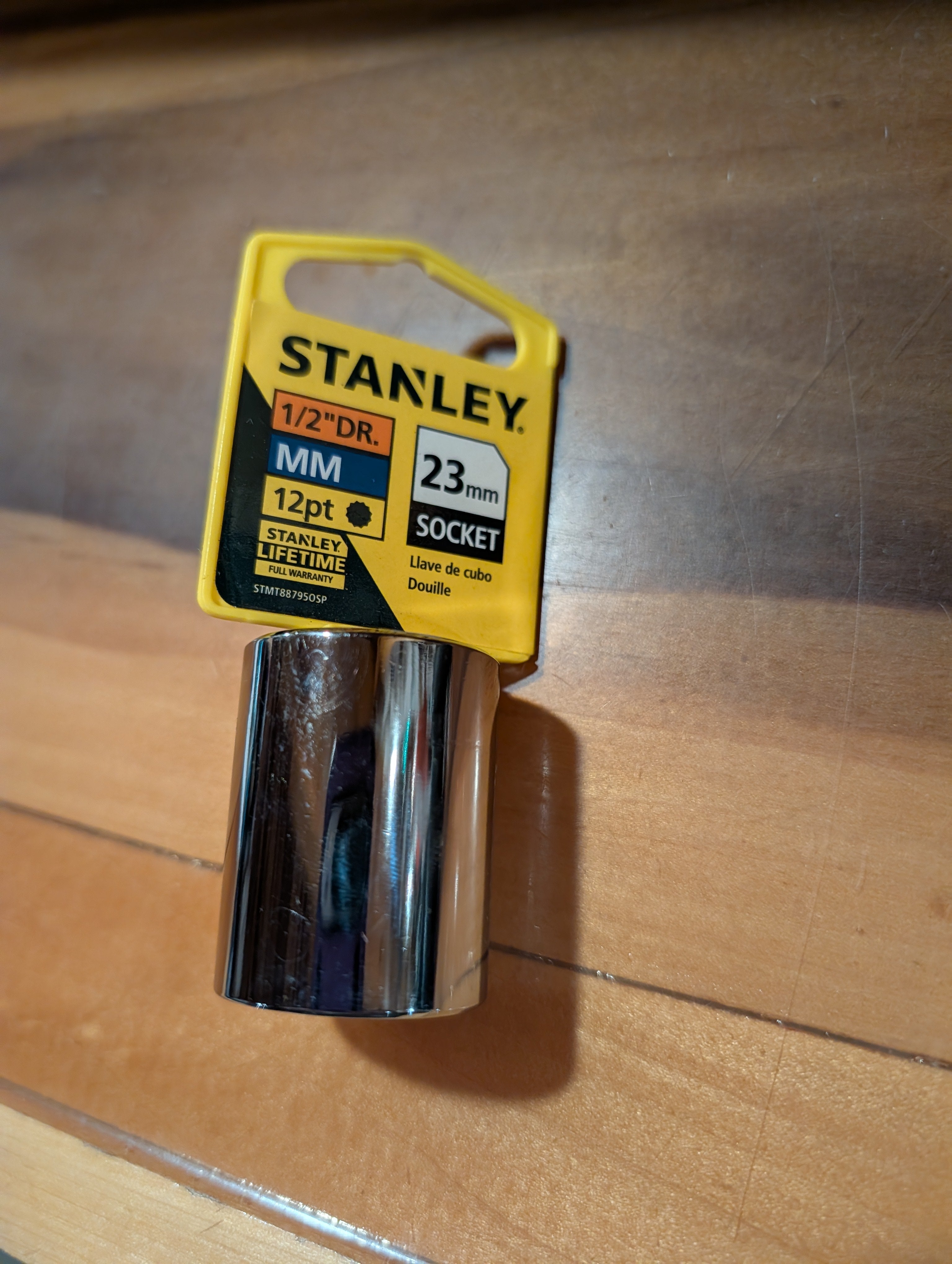 Stanley 23MM socket 1/2" drive