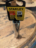 Stanley deep socket on a wooden surface
