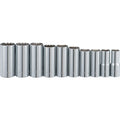 Stanley Deep Socket 3/8 MM 10PC 