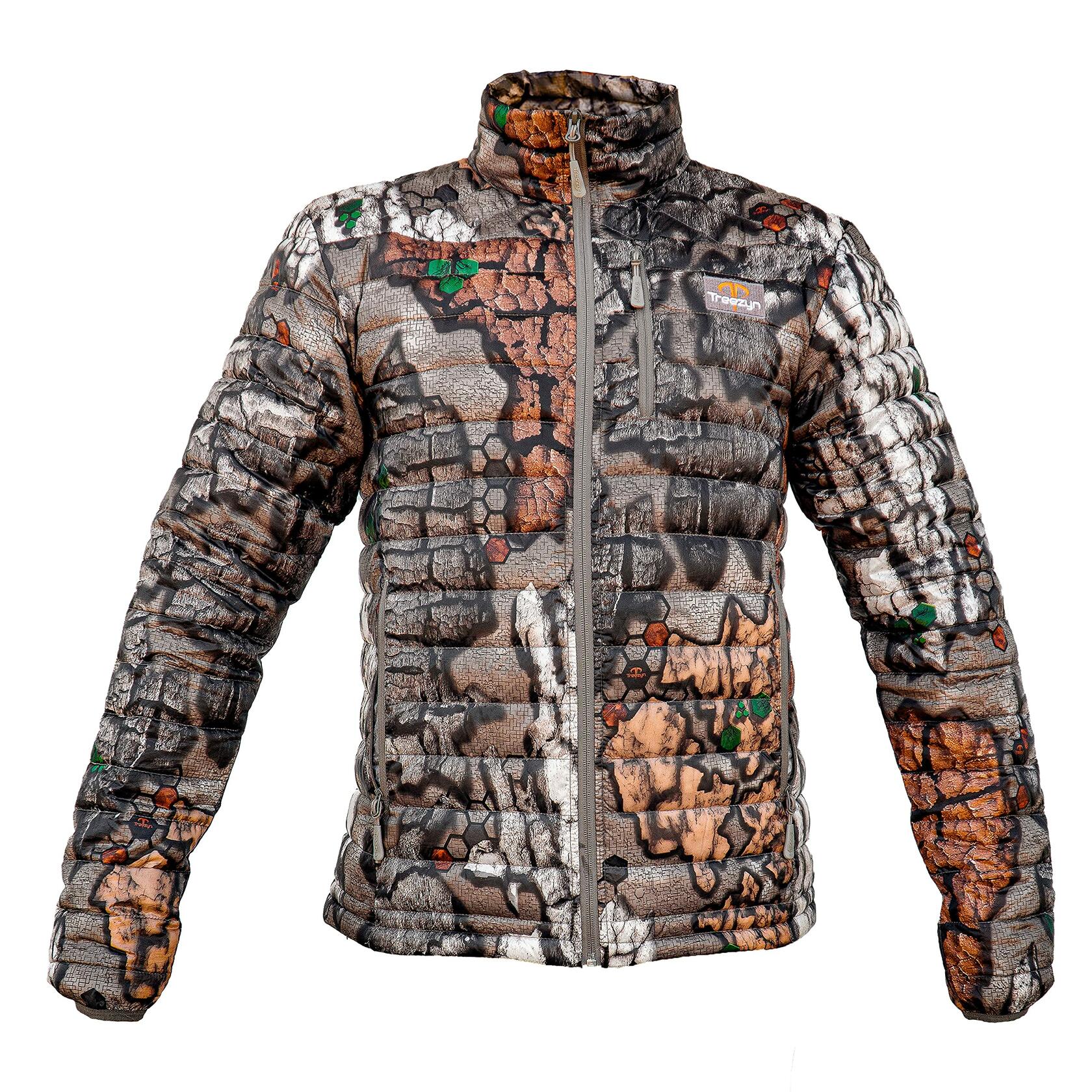 Treezyn Men’s Z-Force Puffer Jacket Small – Ultralight Goose Down Hunting Outerwear