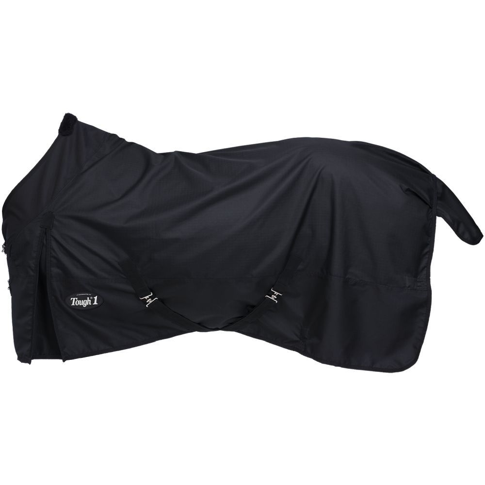 The Tough1 1200D Waterproof Turnout Sheet in black