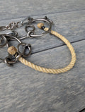 Tough 1 Combination Rope Nose & Snaffle Mouth Bit – Versatile Training and Trail Control